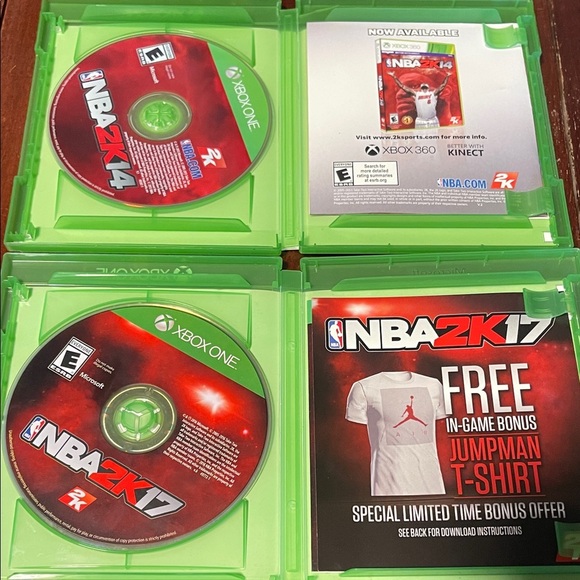 NBA 2K14 and NBA 2K17 Xbox One Game Bundle - Picture 9 of 16